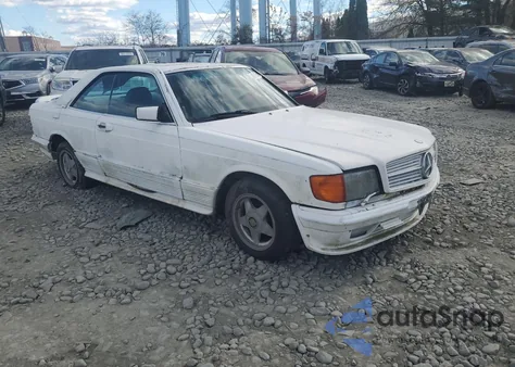 1984 Mercedes Benz 500Sec из США, поврежденный, VIN WDB12604412007325